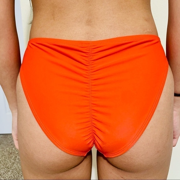XHILARATION white orange bikini size S - Picture 5 of 6